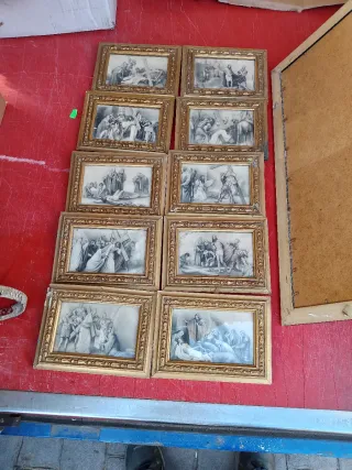 10 Cuadros Vía Crucis