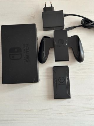 Nintendo Switch Negra Completa