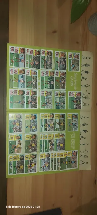 Álbum cromos fútbol Liga 82-83 1ª División