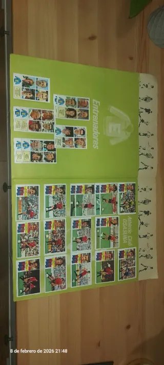 Álbum cromos fútbol Liga 82-83 1ª División