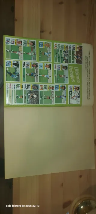 Álbum cromos fútbol Liga 82-83 1ª División