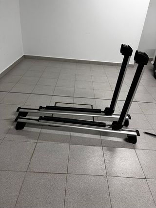 Barras de techo + portaesquís Audi Q5