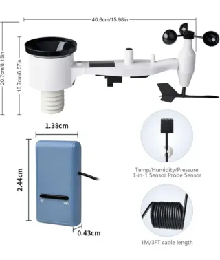 Estación Meteorológica ECOWITT GW1101