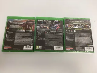 Lote Juegos Xbox Madden 23, 22 y MotoGP 20