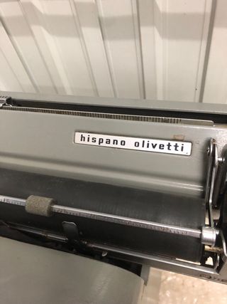 Máquina de escribir Hispano Olivetti Lexicon 80