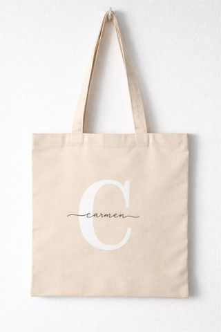 Bolso C Carmen Beige Personalizado