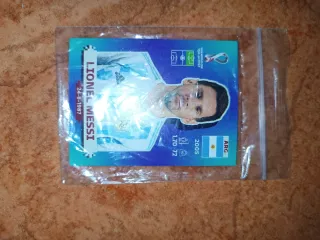 Cromo Cristiano Ronaldo y Messi Mundial Qatar 2022