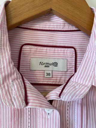 Camisas Fórmula Joven Rayas Rosas y Azules