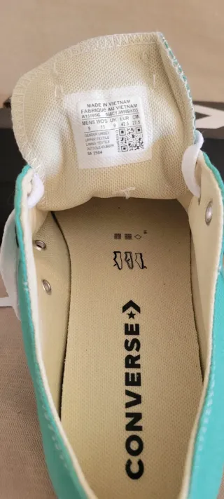 Zapatillas Converse Azul Turquesa