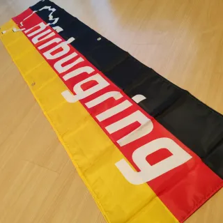 Bandeira Nurgburgring 180x45 cm