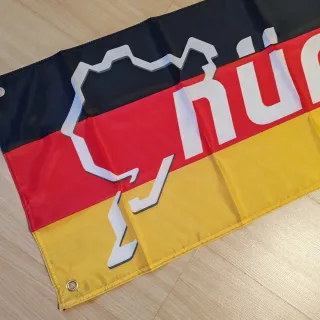 Bandeira Nurgburgring 180x45 cm