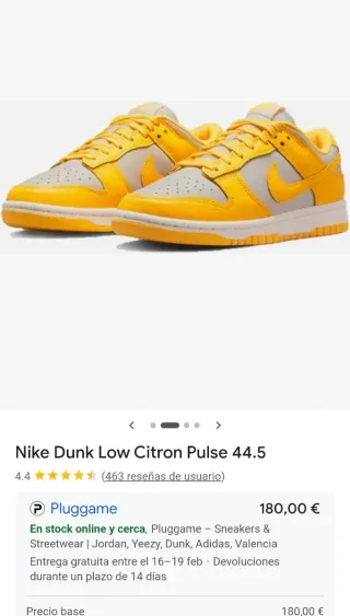 Nike Dunk Low Citron