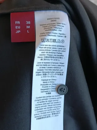 Camisa Coptoir des cotonniers Talla M Negra