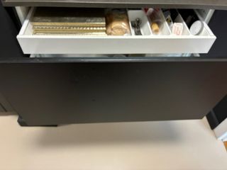 Varios modulos Ikea Metod Negro electros y barra