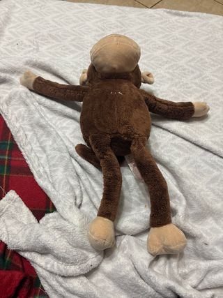 Scimmietta peluche marrone