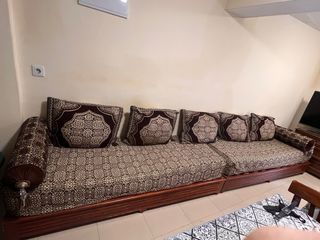 Sofá Marroquí Beige y Marrón