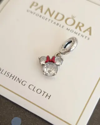 Charm Colgante Silueta de Minnie Mouse de Disney