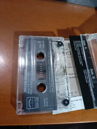 Cinta Cassette Bryan Adams I ♥ YOU