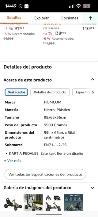 Coche de pedales militar infantil