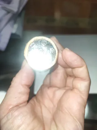 Cartucho 25 monedas 100 ptas. 1975