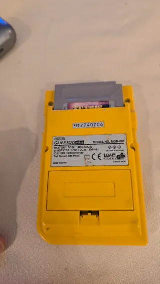 Nintendo Game Boy Pocket Amarilla