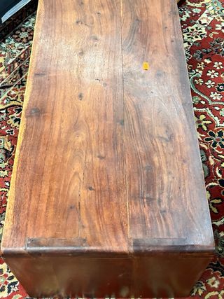 Mesa centro madera nogal