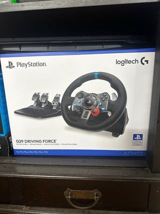 Simulador de Conducción Logitech G29 + F1 24 Ps5