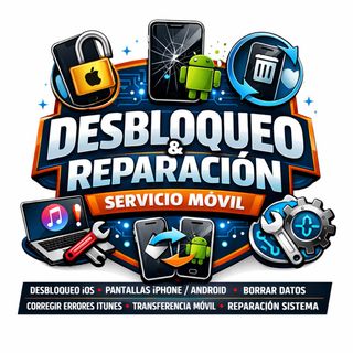 DESBLOQUEO DE ANDROID Y IPHONE