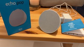 Altoparlante intelligente Echo Pop Alexa bianco
