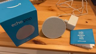 Altoparlante intelligente Echo Pop Alexa bianco