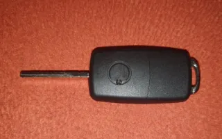 Carcasa Mando VAG 3 Botones