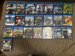 Catálogo Juegos PS4