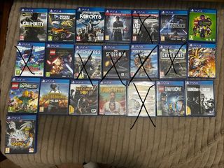 Catálogo Juegos PS4