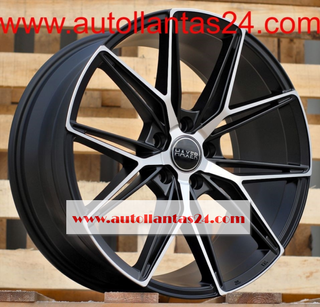 8843 JUEGO DE 4 LLANTAS AUDI VW BLACK META