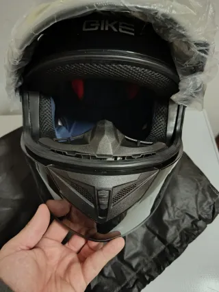 Casco Moto Nero Giallo Project