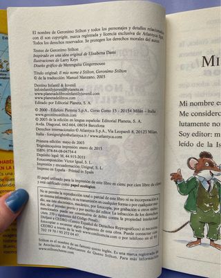 Mi Nombre Es Stilton, Geronimo Stilton/ My Name...