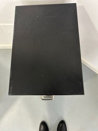 Cajonera Metálica Negra 6 Cajones