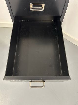 Cajonera Metálica Negra 6 Cajones