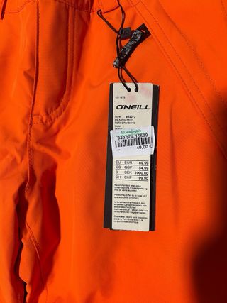 Pantalón O'Neill Naranja Niños 8-12 Años