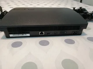 Lote PS3 Sony Negro + 2 Mandos