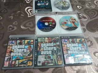 Lote PS3 Sony Negro + 2 Mandos
