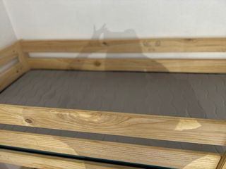 Litera madera 1.80x0.80 con colchones
