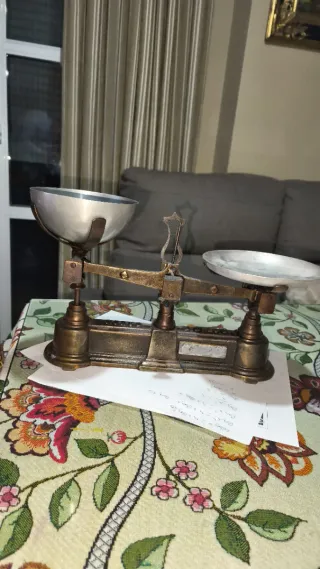 Balanza antigua de comercio