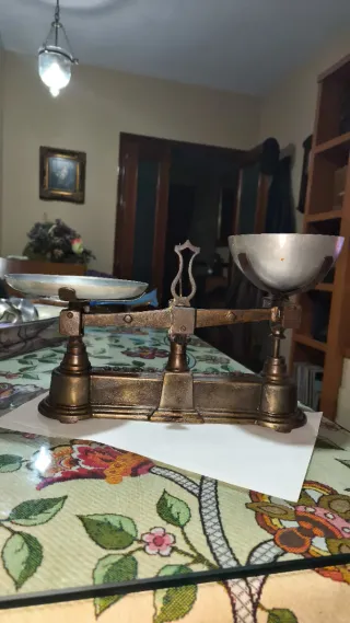 Balanza antigua de comercio