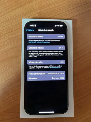 iPhone 16 Pro Titanio Desierto. 256 GB.