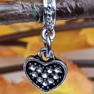 2 Colgantes o Charms para Pulsera o Cadena Corazon