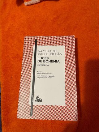 Libro Luces de Bohemia