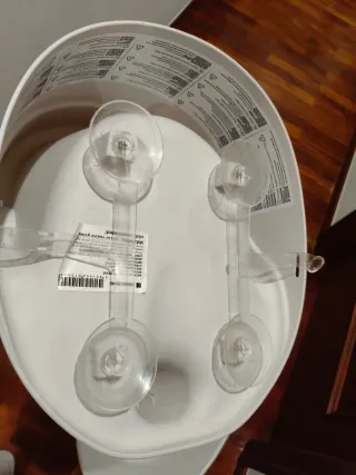 Bañera y asiento de baño para bebé