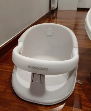 Bañera y asiento de baño para bebé