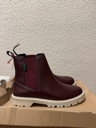 Botines Kickers Rojos